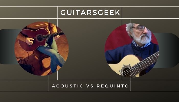 Difference between Requinto Guitar vs Acoustic Guitar